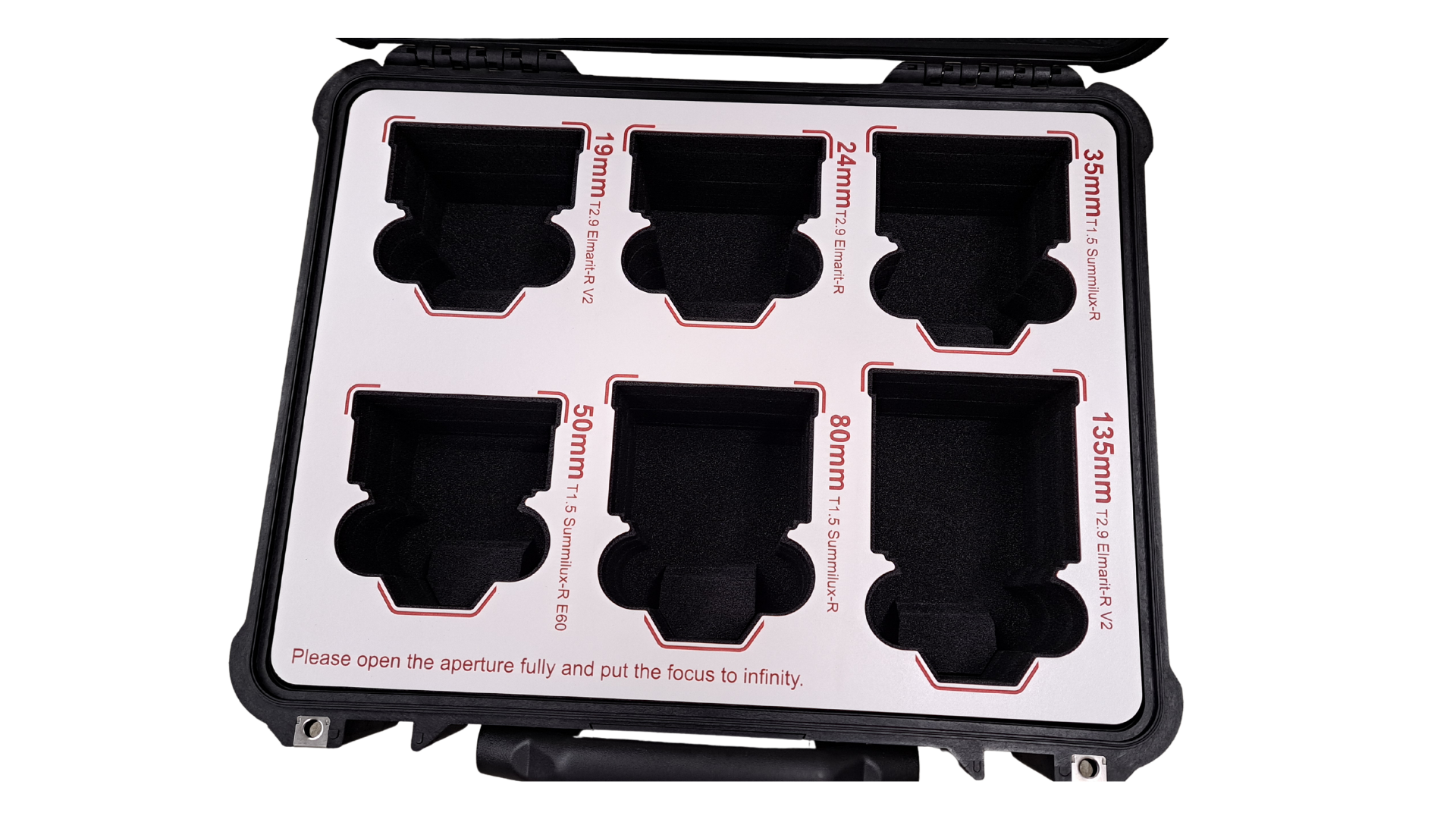 Leica Cinescope Objektivkoffer