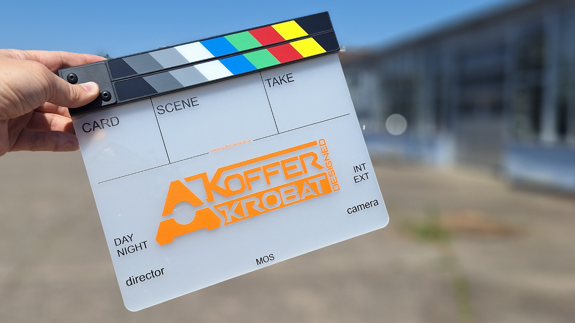 Uv-Druck filmklappe, clapperboard